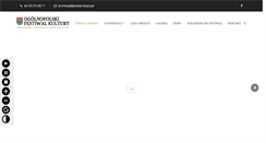 Desktop Screenshot of festiwal-lad.pl